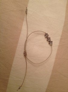 Bracciale, un filo. #B.112