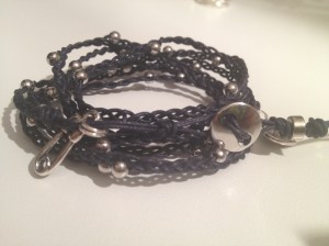 silver and blue Chan Luu