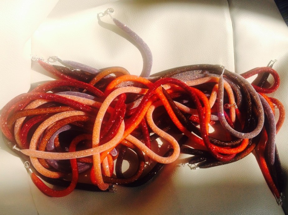 Collane in nylon, in tutti i colori #N.&nbsp;20